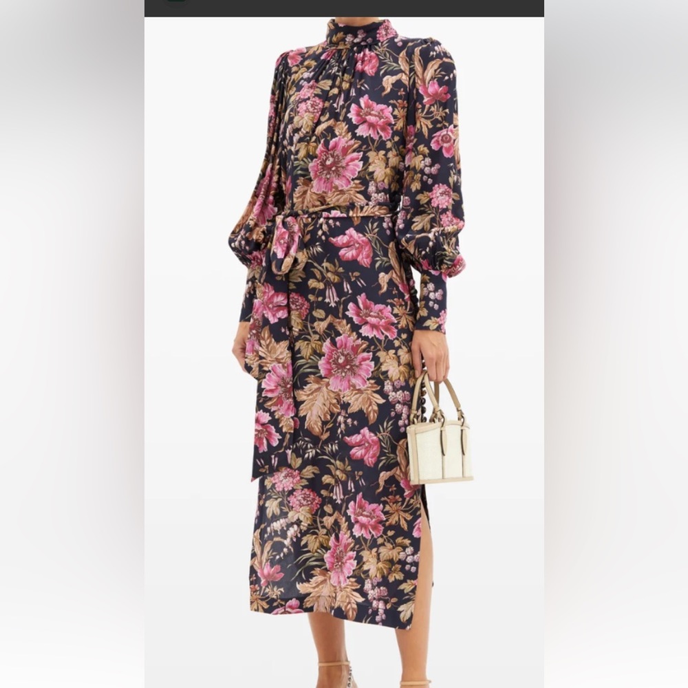 Zimmermann floral dress